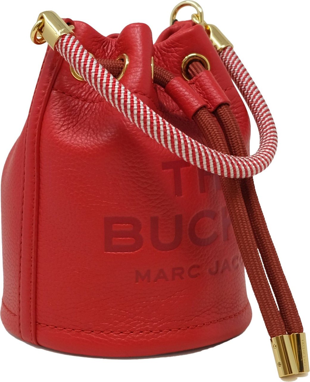 Marc Jacobs MARC JACOBS 2S3HCR058H03 617 RED LEATHER THE MINI BUCKET BAG Rood