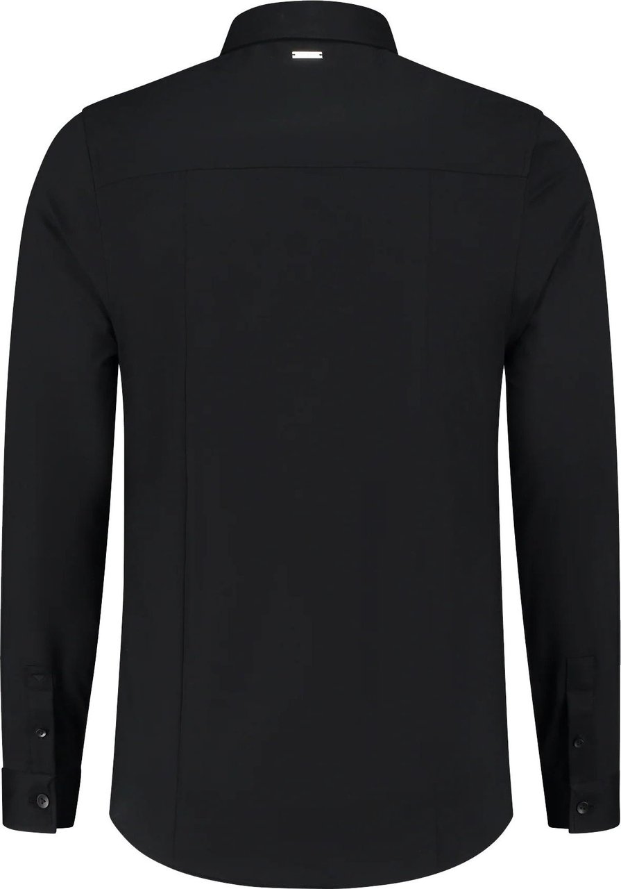 Purewhite Purewhite Essential Jersey Shirt Zwart Zwart
