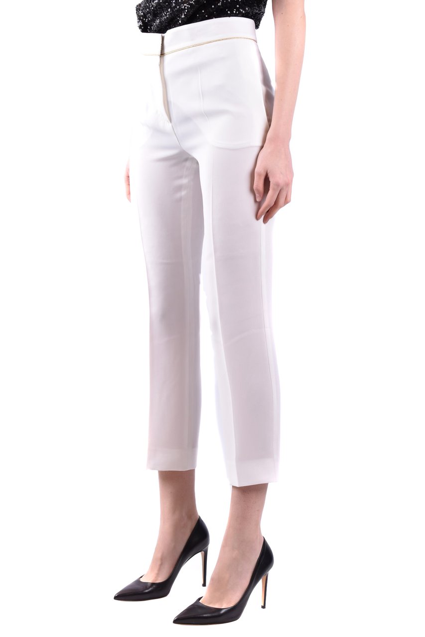 Max Mara Trousers White Wit