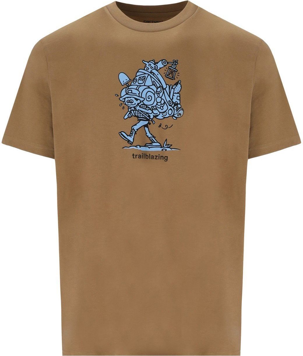 Carhartt Wip S/s Trailblazer Buffalo T-shirt Brown Bruin