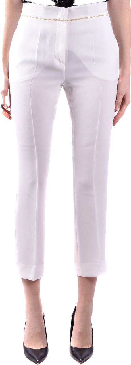 Max Mara Trousers White Wit