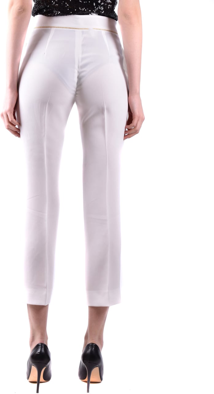 Max Mara Trousers White Wit