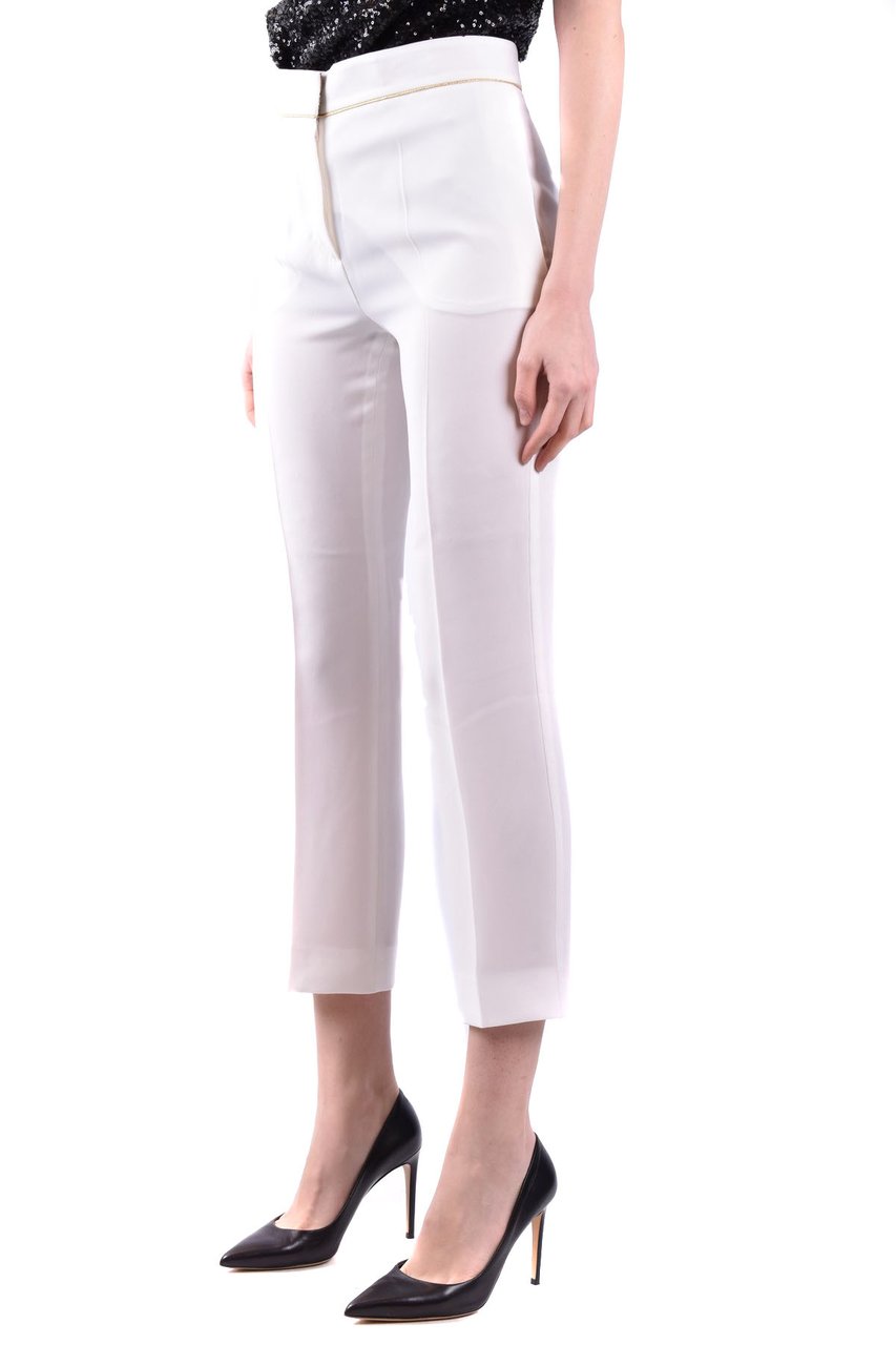 Max Mara Trousers White Wit