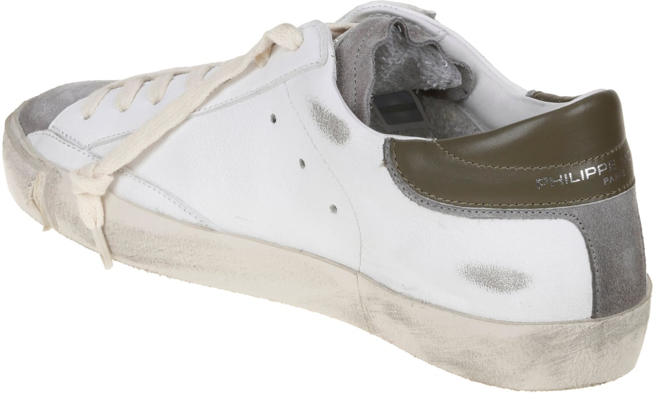 Philippe Model Flat Shoes White Wit