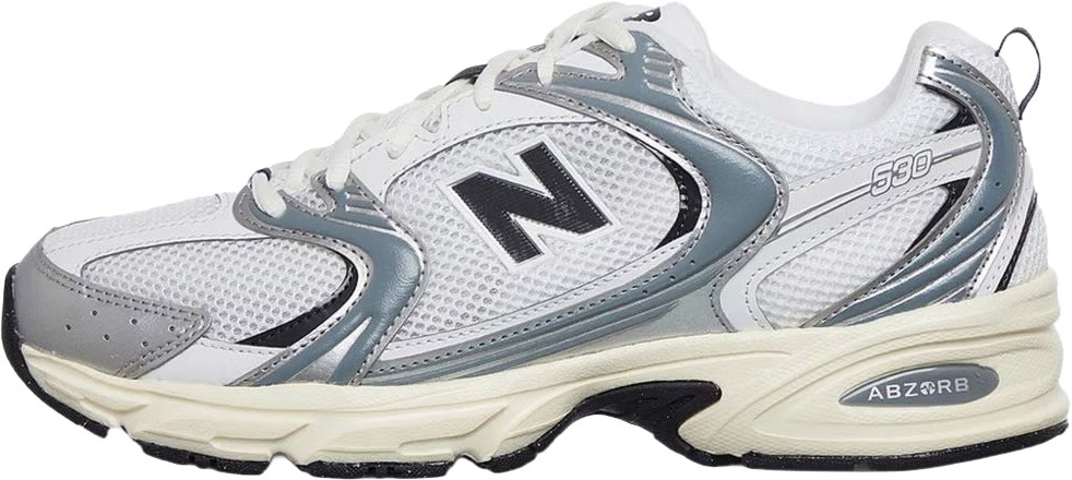 New Balance Sneakers Silver Wit