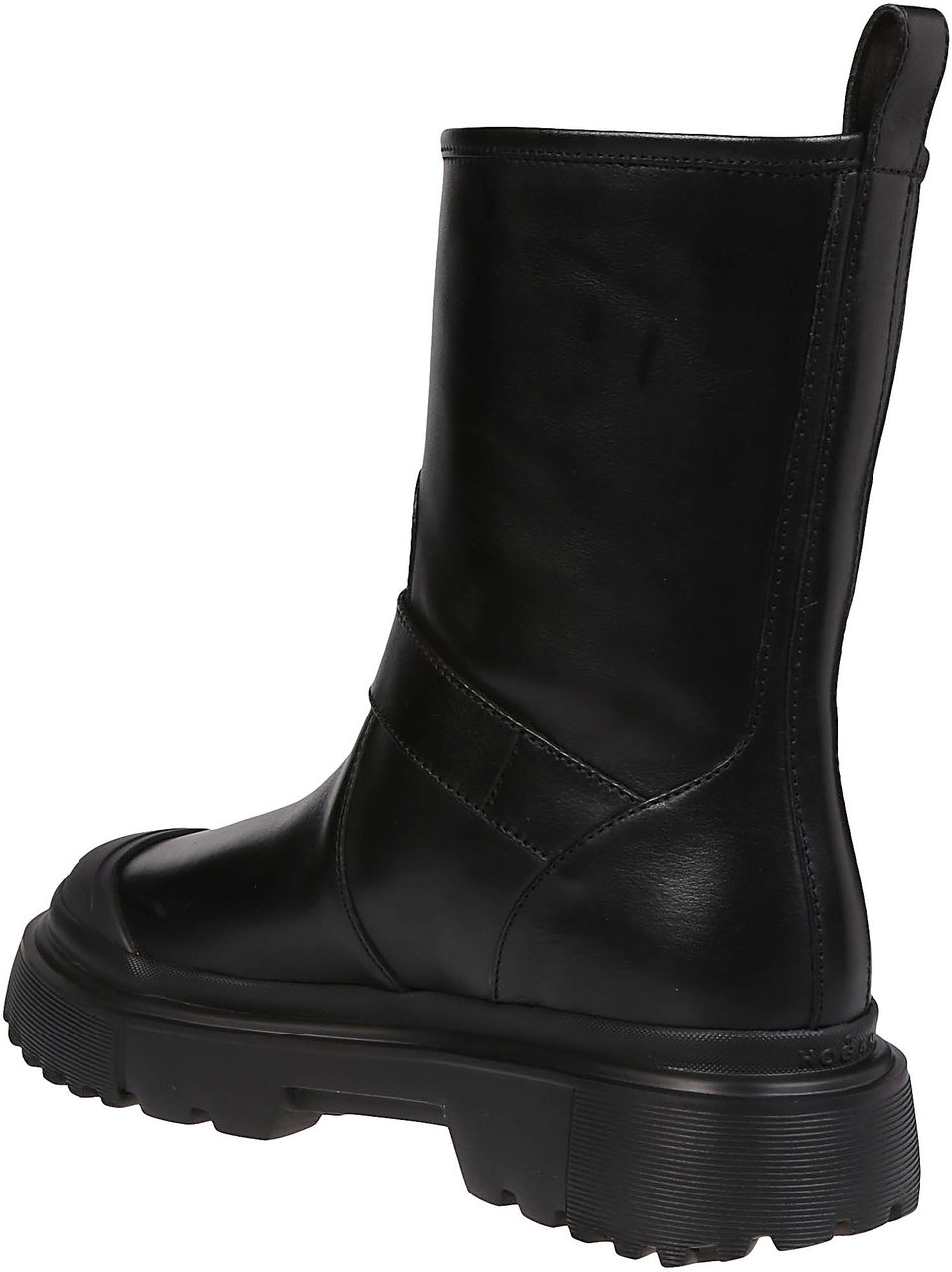 HOGAN H619 Biker Boots Black Zwart