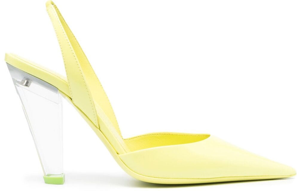 3JUIN With Heel Yellow Geel