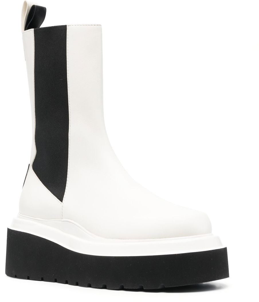 3JUIN Boots White Wit