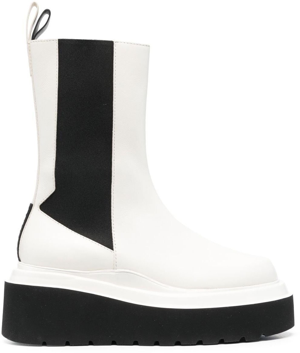 3JUIN Boots White Wit