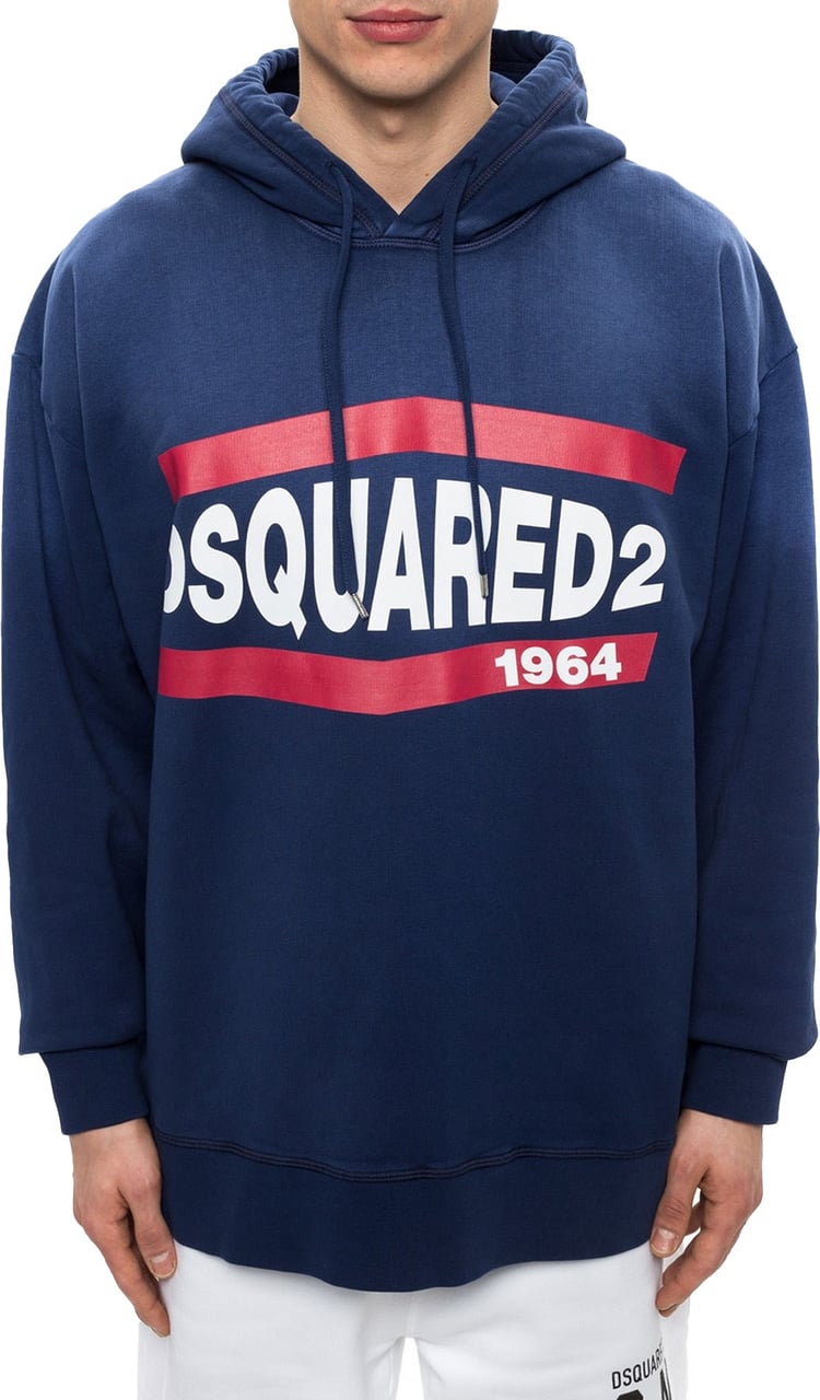 Dsquared2 Sweatshirt Blue Blauw