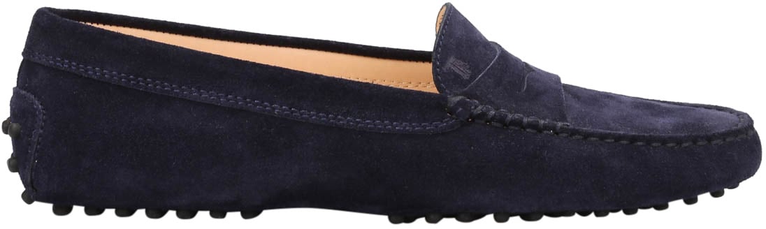 Tod's Flat Shoes Blue Blauw