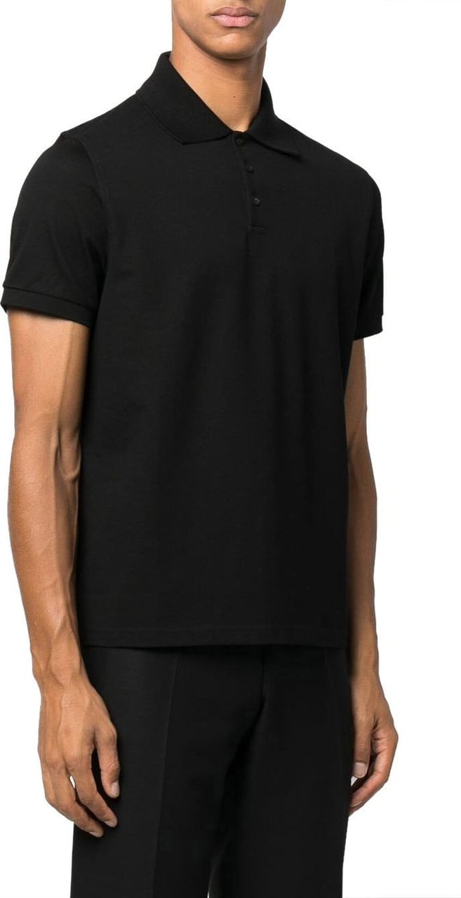 Saint Laurent T-shirts And Polos Black Zwart