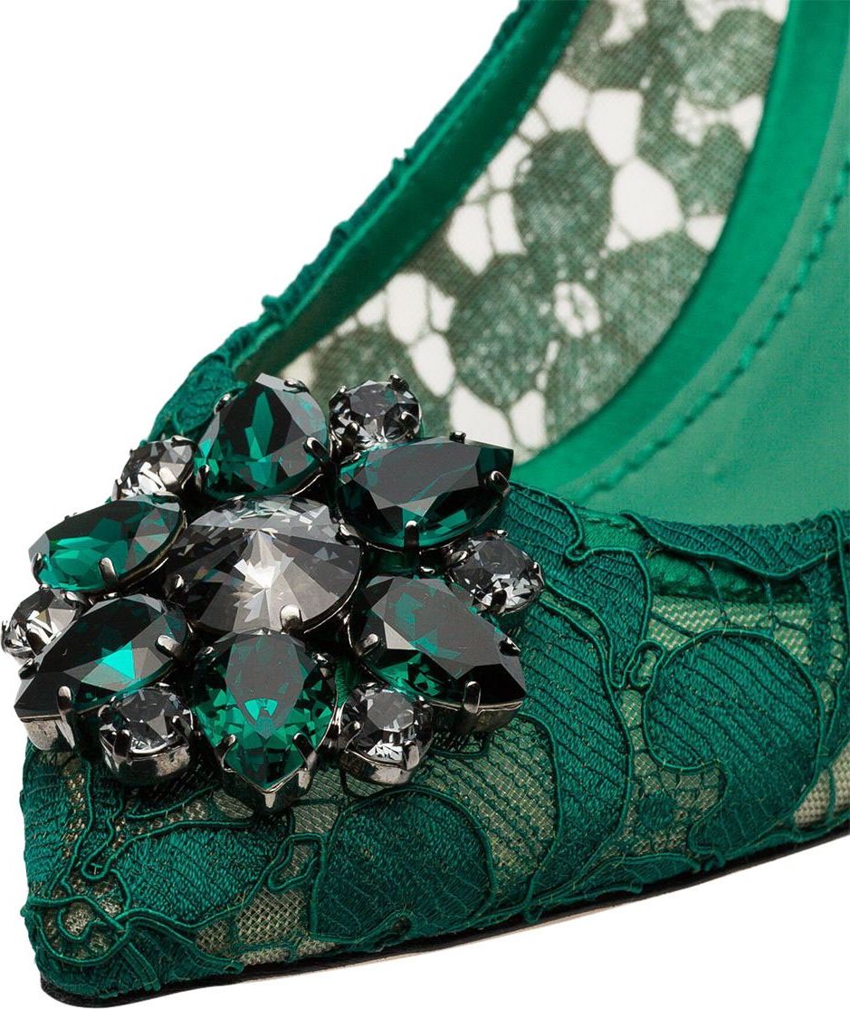 Dolce & Gabbana With Heel Green Groen