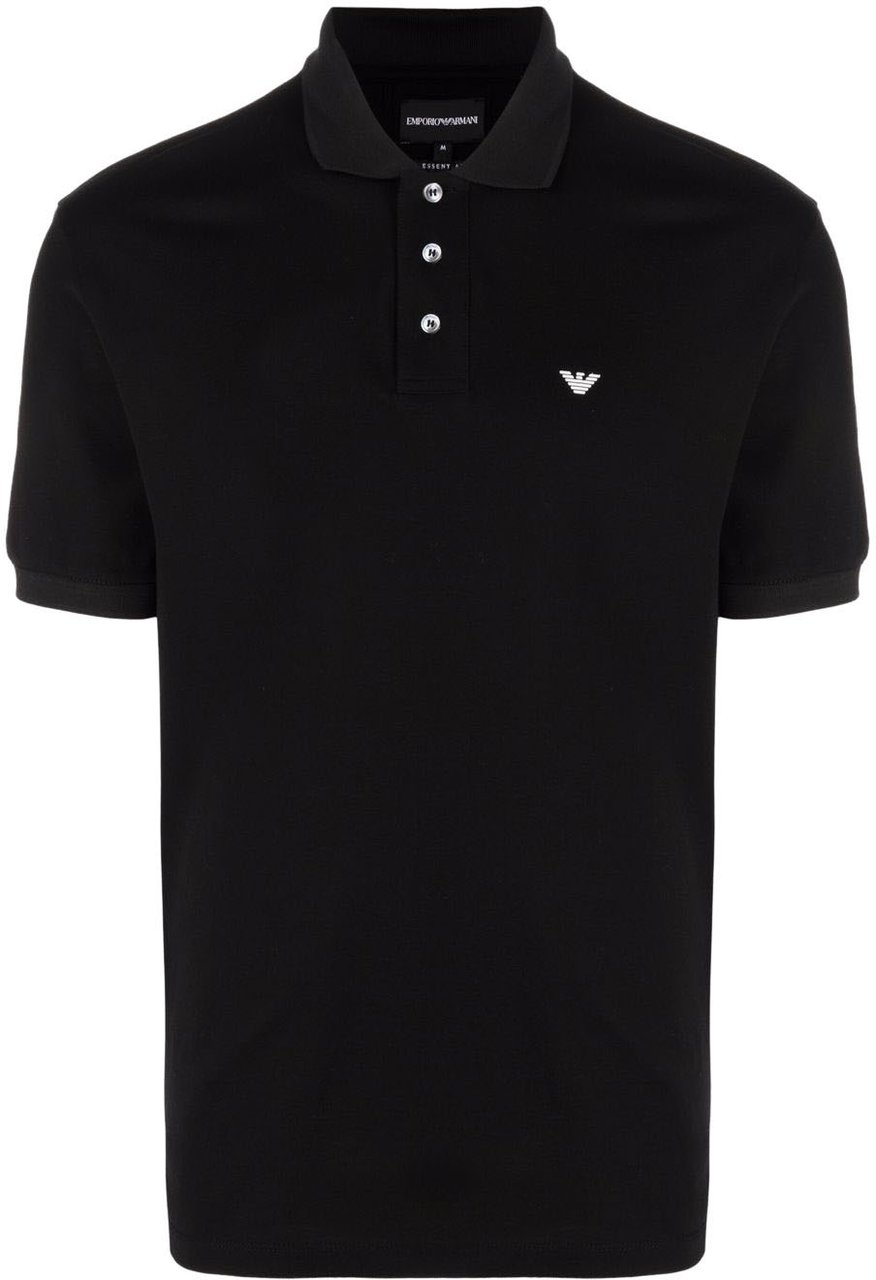 Emporio Armani T-Shirts And Polos Black Zwart