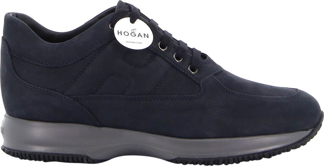 HOGAN Sneaker Hogan Interactive nabuk blue Blauw
