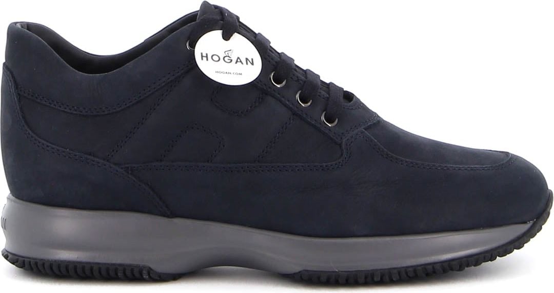 HOGAN Sneaker Hogan Interactive nabuk blue Blauw