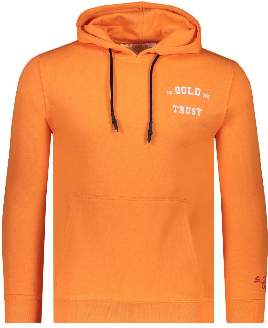 In Gold We Trust The Notorious Hoodie Heren Oranje Oranje