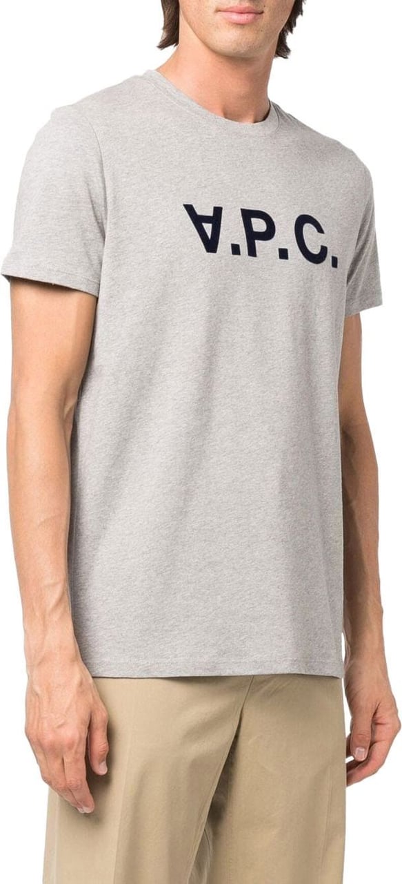 A.P.C. Apc T-shirts And Polos Gray Grijs