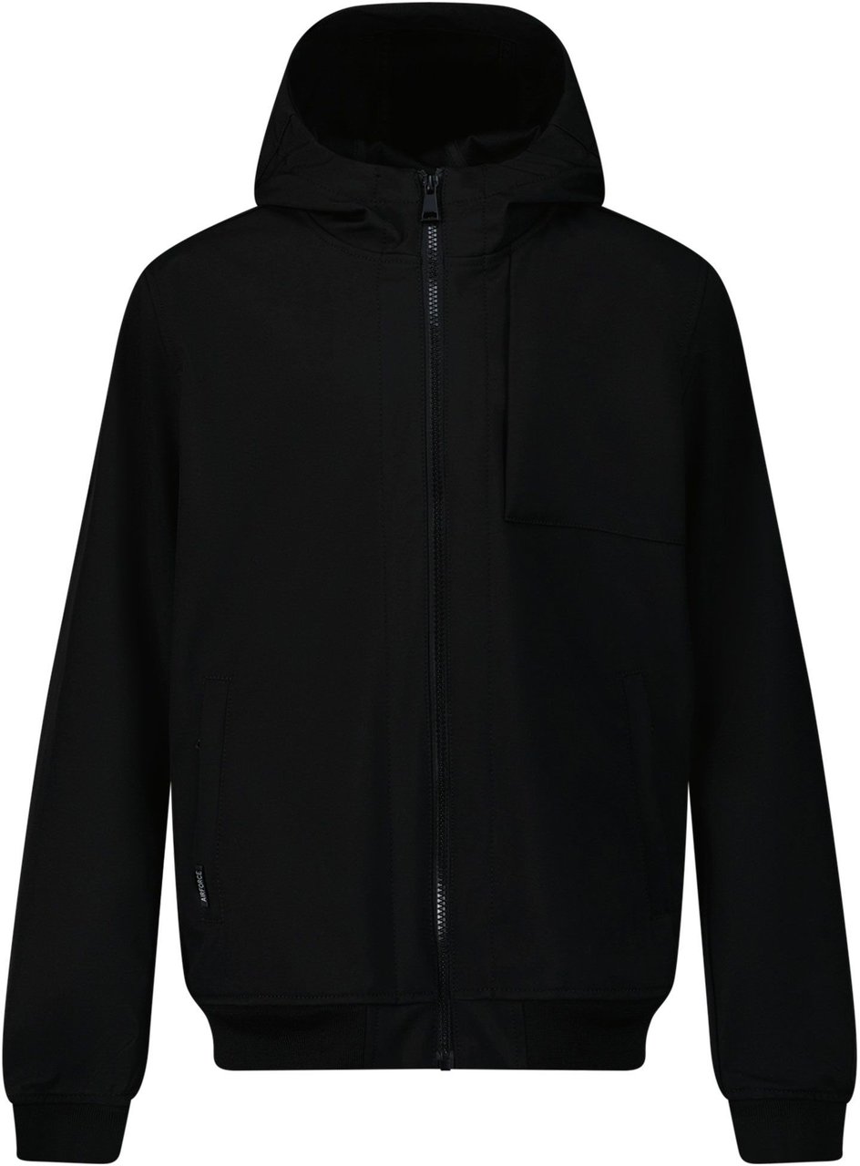 Airforce Chestpocket Zwart