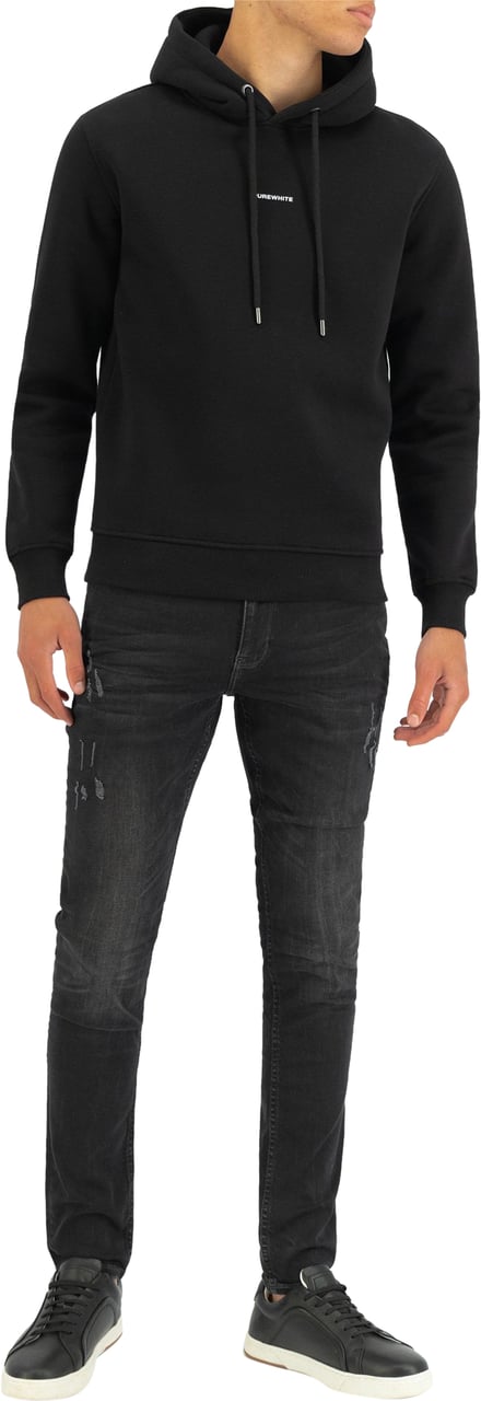 Purewhite The Jone Jeans Black Grijs