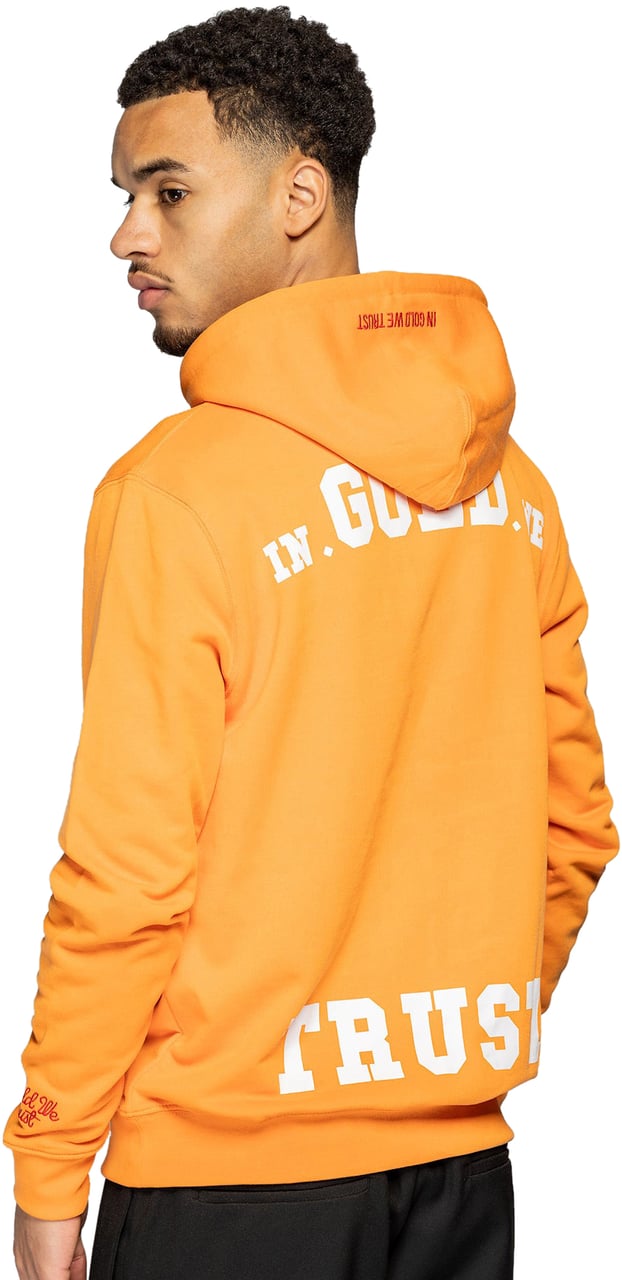 In Gold We Trust The Notorious Hoodie Heren Oranje Oranje