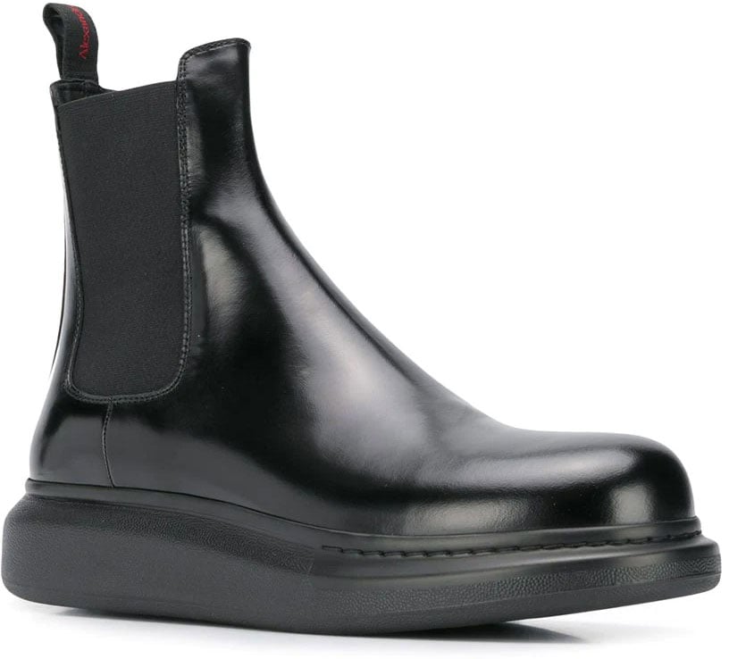 Alexander McQueen Hybrid Chelsea boots Zwart