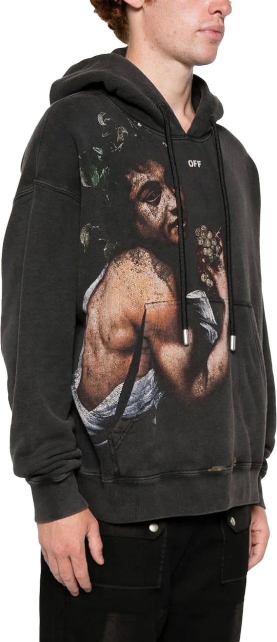 OFF-WHITE Bacchus-print cotton hoodie | Vanaf € 695,-