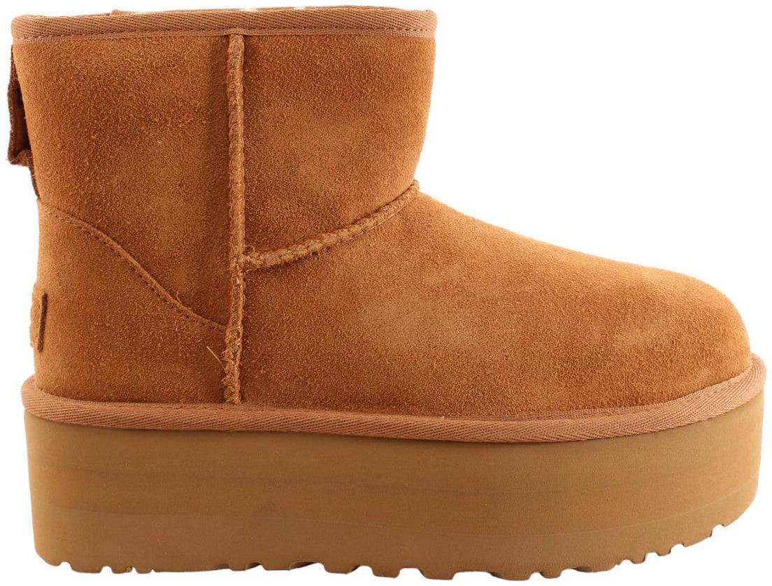 UGG Dames Classic Mini Platform Chestnut Beige