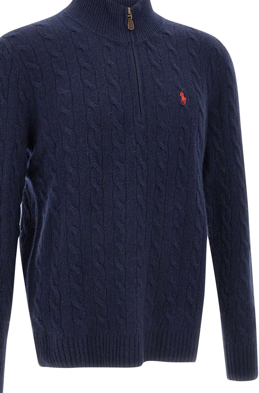 Ralph Lauren Polo Sweaters Blue Blauw