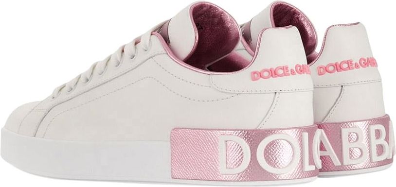 Dolce & Gabbana Calfskin Sneaker Wit
