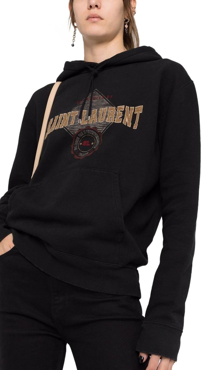 Saint Laurent Saint Laurent Sweaters Black Zwart