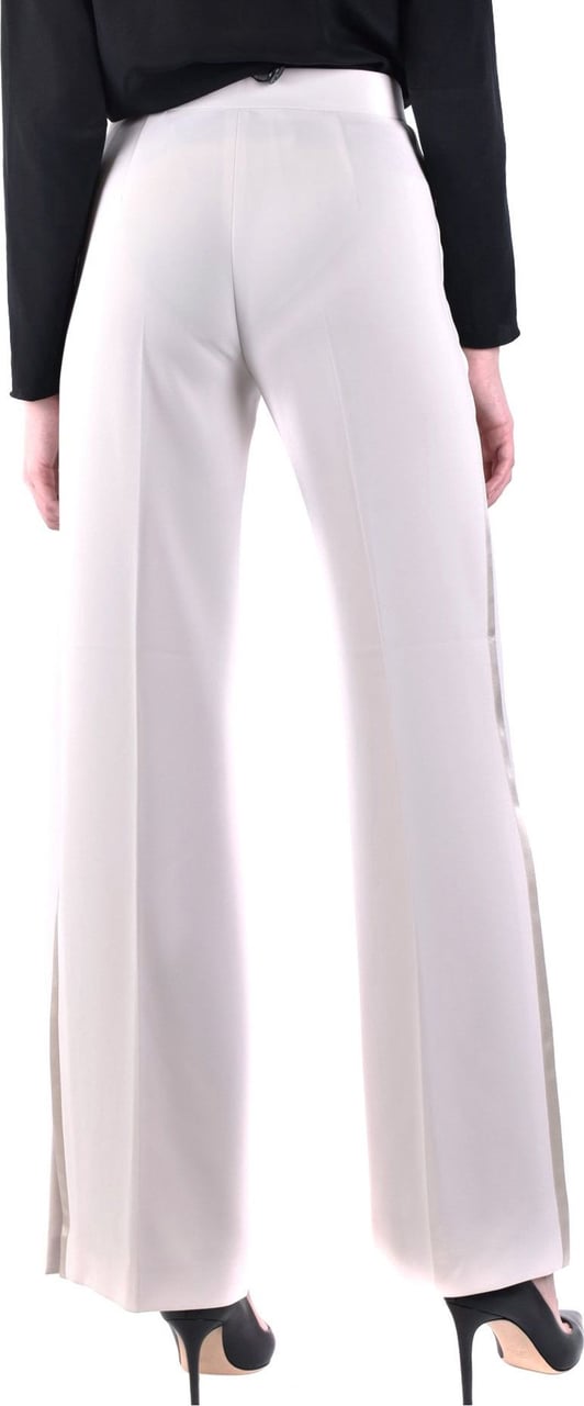 Max Mara Trousers White Wit