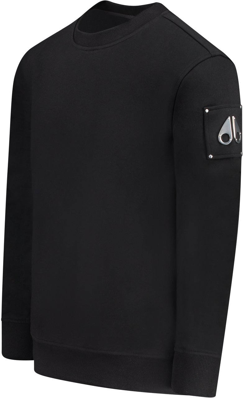 Moose Knuckles Hartsfield Crew Trui Zwart