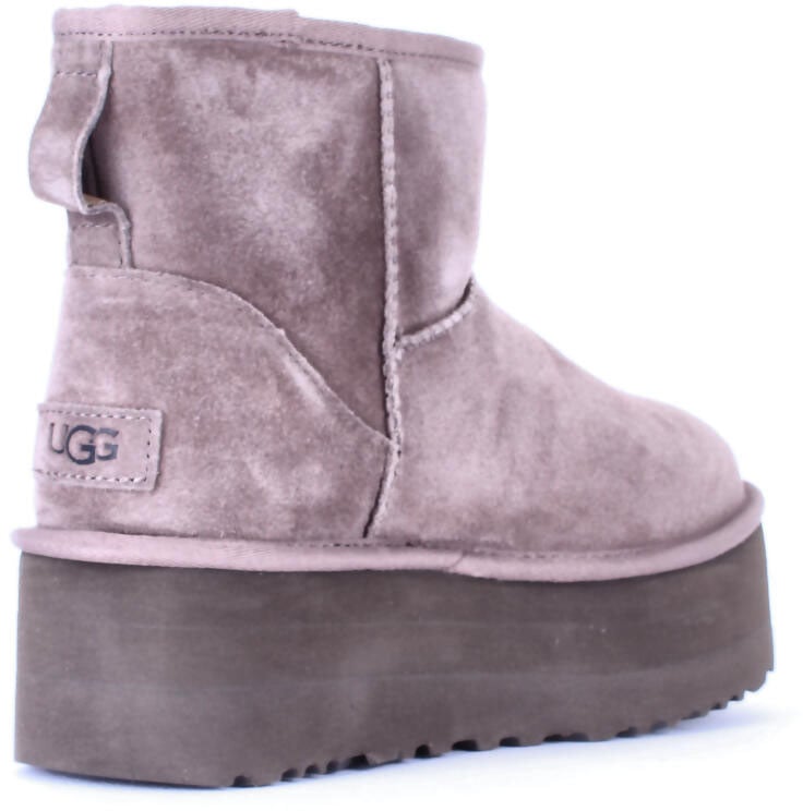 UGG Dames Mini Platform Smoke Plume Grijs