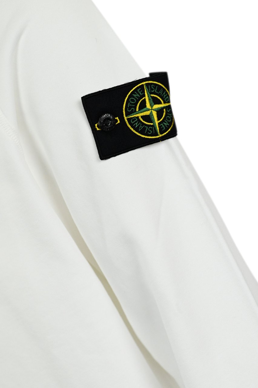 Stone Island Sweaters White Wit