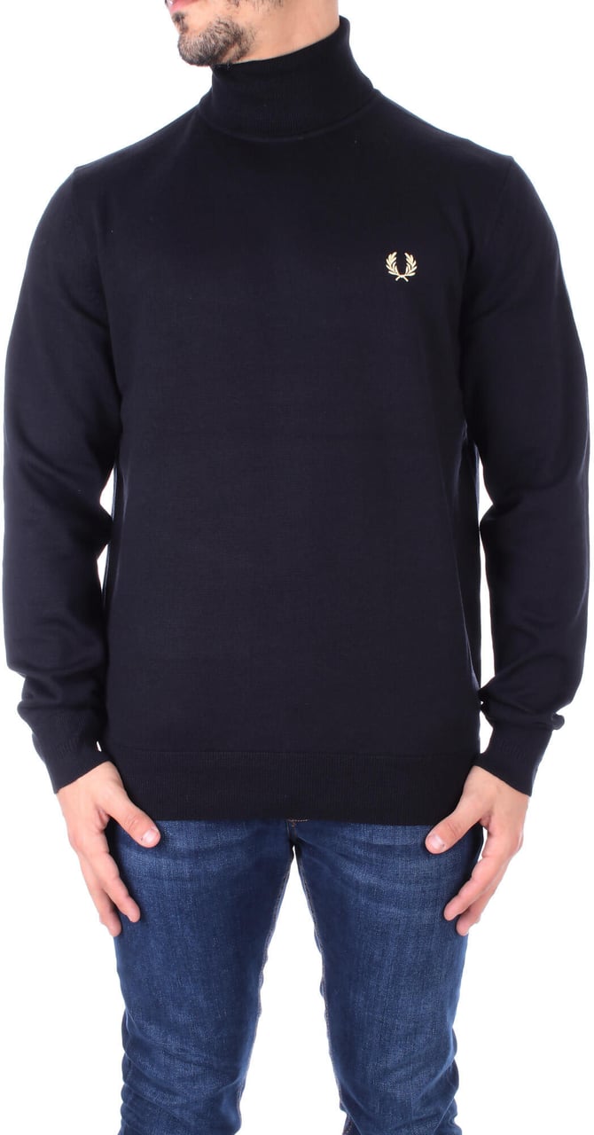 Fred Perry Sweaters Black Zwart