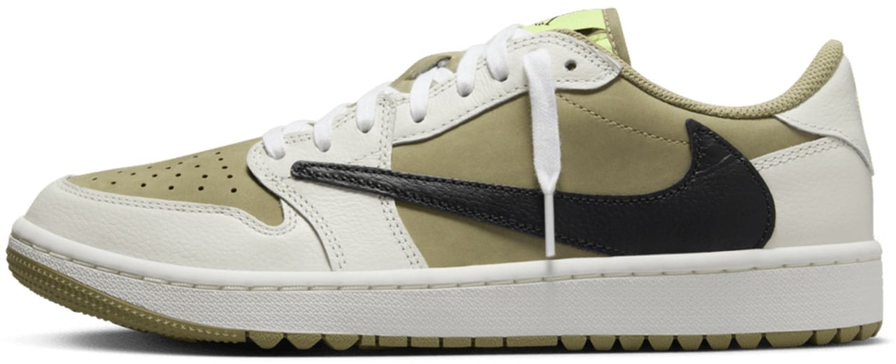 Nike Air Jordan 1 Low Golf x Travis Scott Neutral Olive Divers