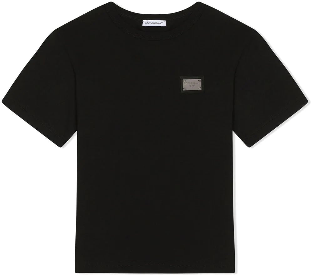 Dolce & Gabbana t-shirt manica corta black Zwart