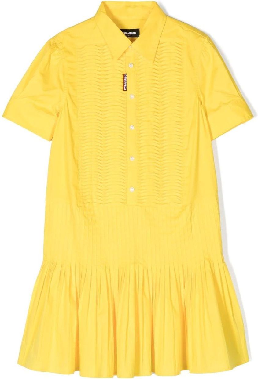 Dsquared2 DSQUARED2 KIDS Dresses Yellow Geel
