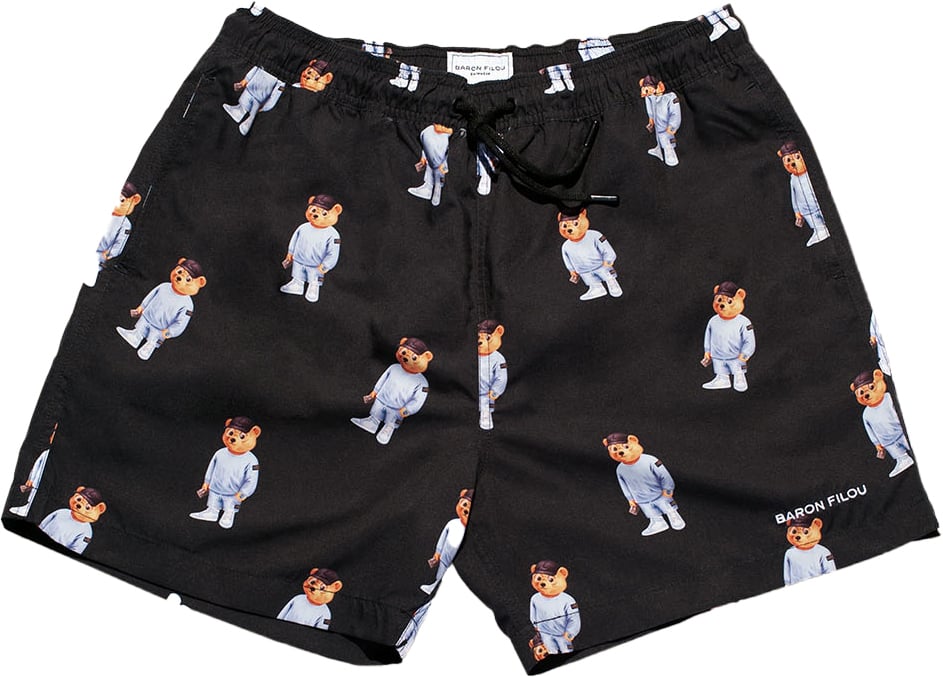 Baron Filou Bf Swim Shorts Filou Lxi Black Zwart