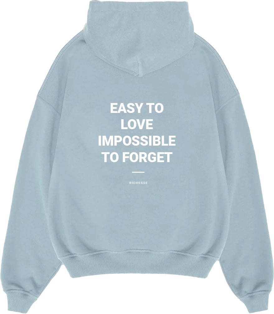 Richesse Unforgettable Hoodie Deluxe Blauw Blauw