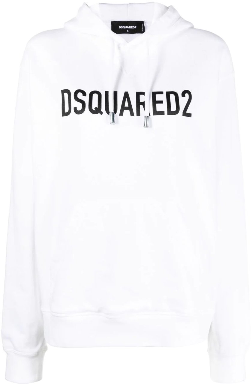 Dsquared2 felpa white Wit