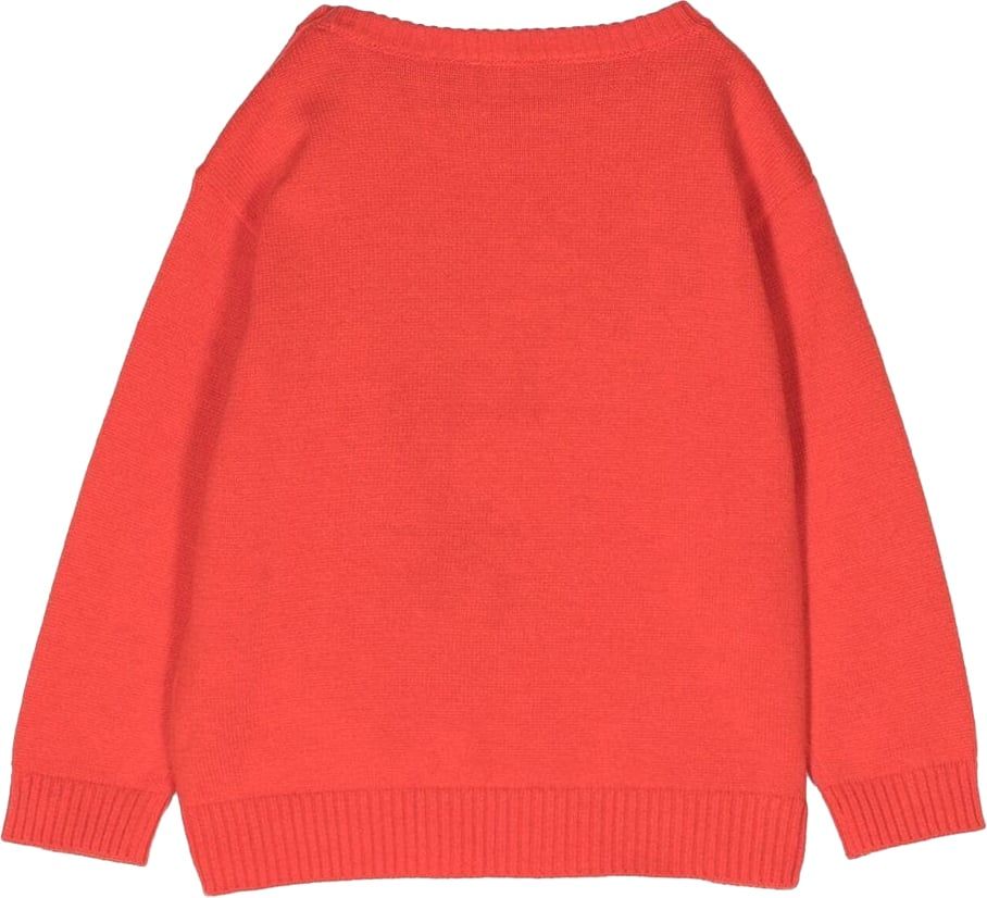 Moschino sweater red Rood