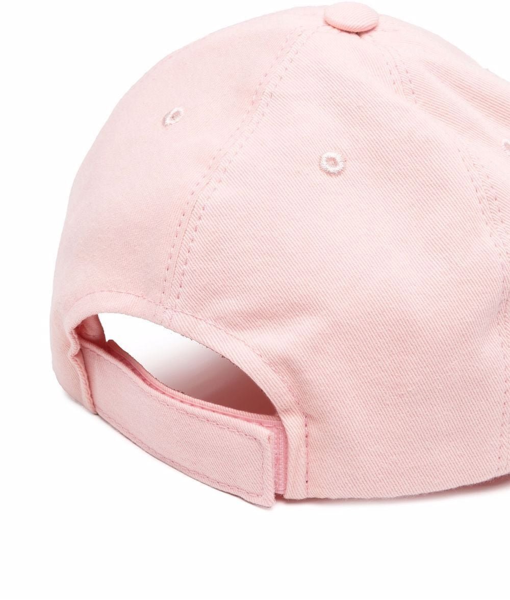 Palm Angels logo baseball cap pink Roze