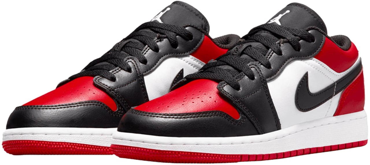 Nike Air Jordan 1 Low Bred Toe (GS) Divers