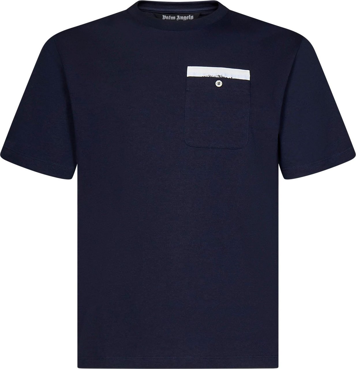 Palm Angels Sartorial Tape Pocket T-Shirt Blauw