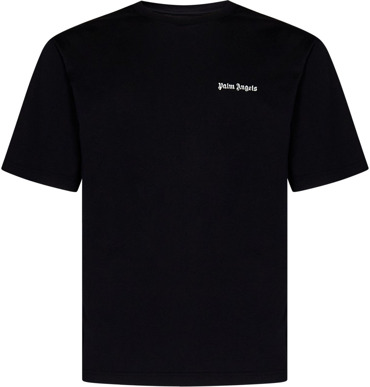 Palm Angels T-shirts And Polos Black Zwart
