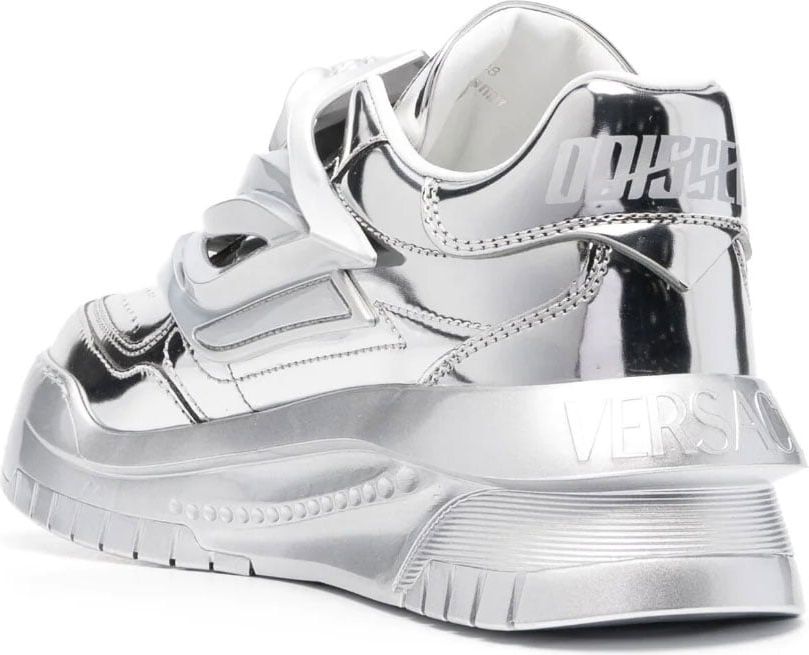 Versace Odissea metallic sneakers Metallic
