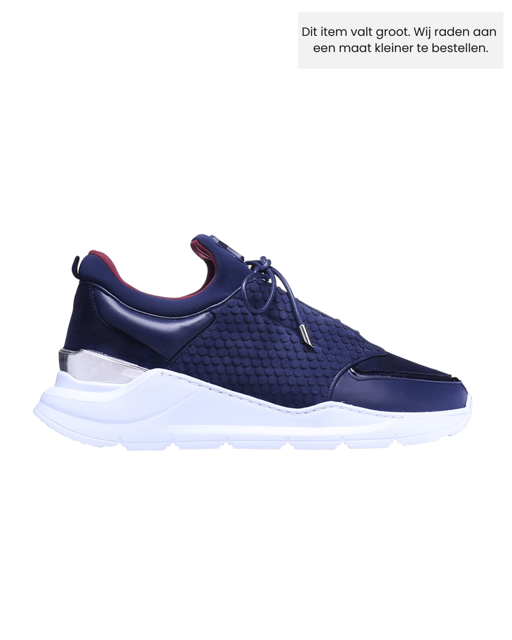 Benjamin Berner Cobra Cut Sneaker Blauw