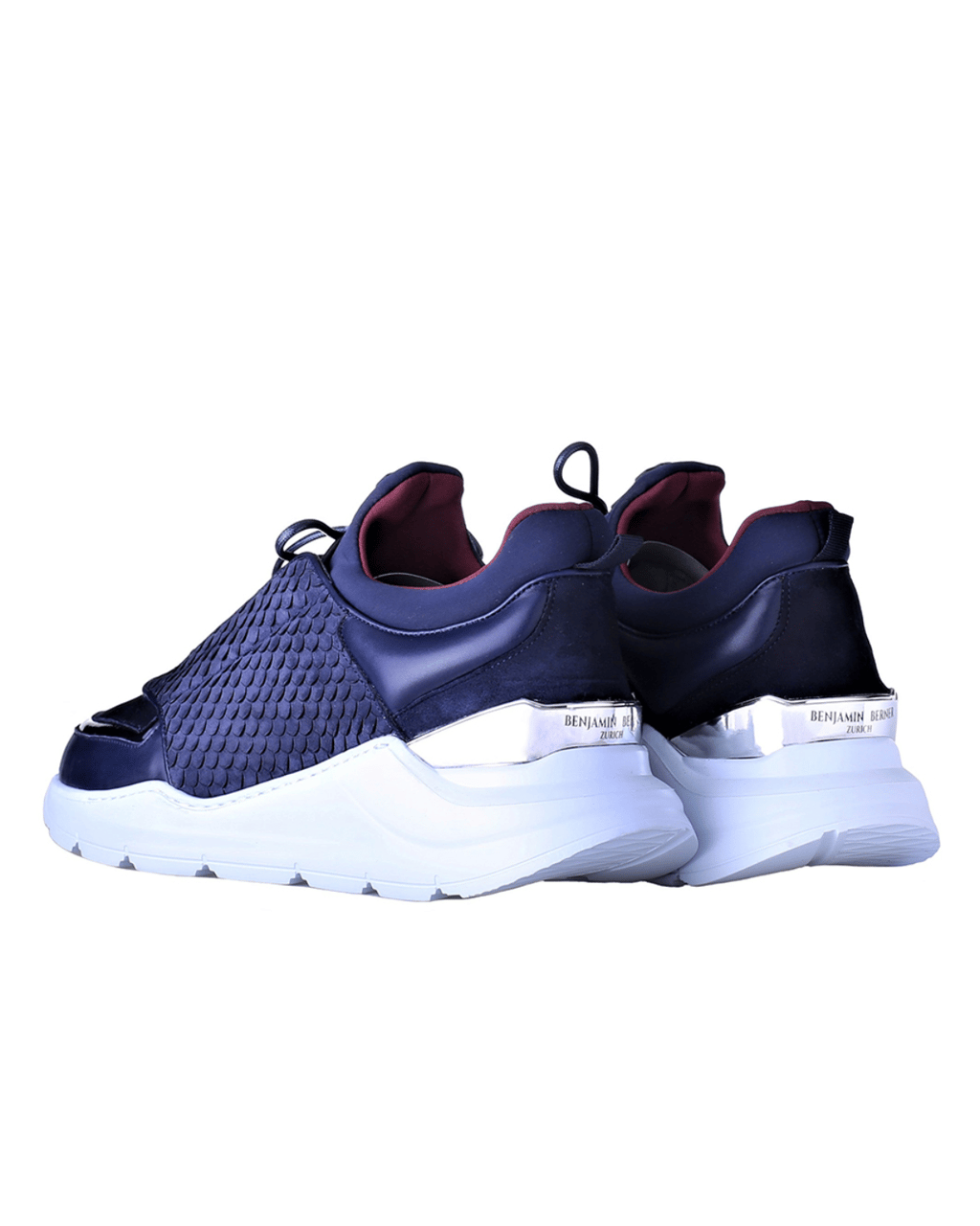 Benjamin Berner Cobra Cut Sneaker Blauw